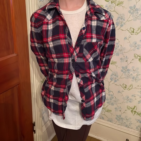 Forever 21 flannel size small - Picture 4 of 6
